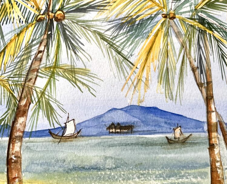 Aquarelle de Pierre Jacquemot